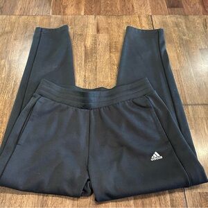 ADIDAS Athletic‎ Mens Workout Pants Size L Loose Fit Straight Leg Pockets